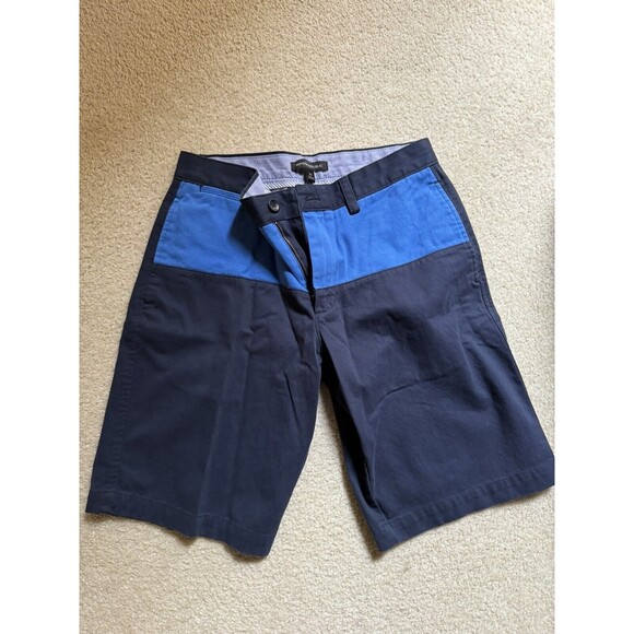 Banana Republic Shorts Men’s Size 30 Blue‎ Zip & Button 100% cotton - Picture 1 of 5